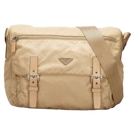 vintage prada nylon messenger bag